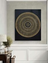 Įkelti vaizdą į galeriją , 🆕️Paveikslas "Golden Mandala" 3D
