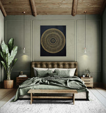 Įkelti vaizdą į galeriją , 🆕️Paveikslas "Golden Mandala" 3D