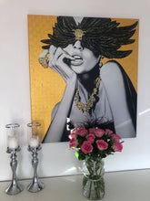 Įkelti vaizdą į galeriją , Paveikslo "Mergina Su Plunksnomis" reprodukcija